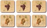 Jason Products Grapes Coasters, Set of 6
