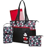 Disney 5 in 1 Tote Diaper Bag, Mickey