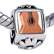Pugster Classic Guitar Beads - Biagi Bead & Bracelet Compatible