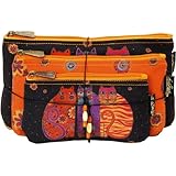 Laurel Burch Cosmetic Bag, Feline Friends, Set of 3