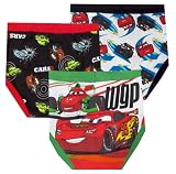Disney Pixar Cars Team Lightning McQueen 3 Pack Boys Briefs for boys