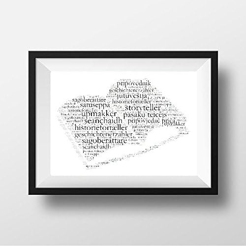 Book Name Custom Print - Unframed