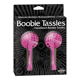 Pipedream Products Nipple Tassels, Pink