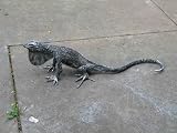 sculpture of an Anolis lizard by Julian.P.Warren  from metalgnu