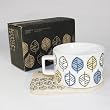 SYNC - [Simple Leaf] Espresso Cup / Wood Coaster (2.5 inch height)
