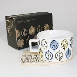 SYNC - [Simple Leaf] Espresso Cup / Wood Coaster (2.5 inch height)