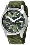 Mens Crotone Date 5ATM Sport toile Camouflage bande montre CA301234LGGR