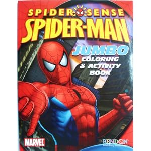 spiderman activity book