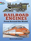Railroad Engines from Around the World Coloring Book (Dover History Coloring Book)