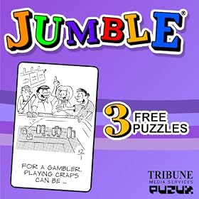 Jumble, 3 Free Puzzles