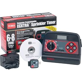 Toro 53787 Ecxtra 6-to-8-Zone Sprinkler Timer with Software and Module by Toro