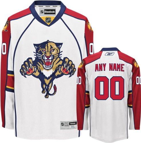 Florida Panthers White Premier Jersey: Customizable NHL Jersey