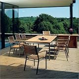 Barlow Tyrie Teak 1EQA/2EQ22 Equinox 8-Seat Dining Set
