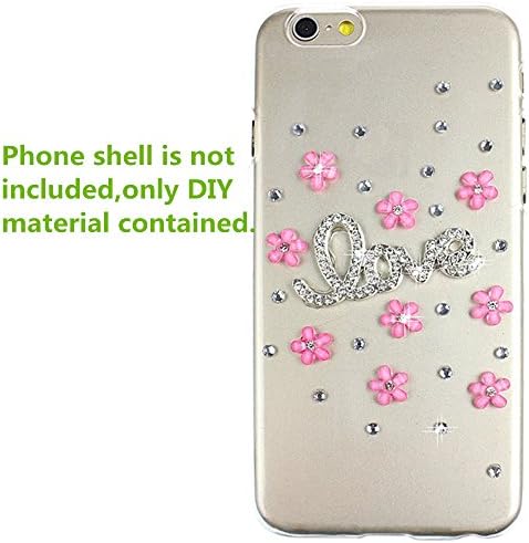 KAKA(TM) 3D Bling Pearls Diamond DIY Material for iPod Touch 2 3 4 5,Apple iPhone 3 3G 3S 4 4S 5 5C 5S 6 6 Plus,Samsung Galaxy S6/S6 edge/A7/A5/S4 I9500/S4 Mini/S5 I9600/S3 I9300/S2/Grand 2/Ace2/Note 2 N7100/Note 3 N9000/Note 4 N9100/Mega 6.3 I9200/Mega 5.8 I9152,LG Nexus 5,LG G3/G2/G2 mini/G Flex/G Pro 2/LG F70/LG Optimus G Pro E980 F240 E986 F240k,Nokia Lumia920 928 520 720 1020 1520,Sony Xperia Z L36h/Z1 L39h/Z1S/Z2/E1,Motorola Moto G/X,Blackberry Z10/Z30/Q10,HTC One M7/M4 Mini/X/Max/M8 Etc