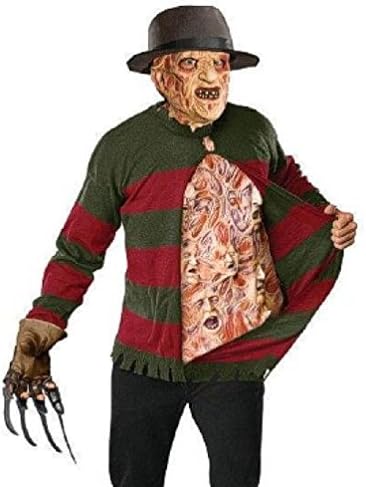 GSG9 Freddy Krueger Sweater with Chest of Souls Adult Costume X-Large