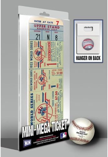 1953 World Series Mini-Mega Ticket - New York Yankees