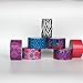 Tapery Colored Duct Tape, 5 yards, different patterns (Pack of 6)