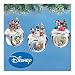 Disney Mickey And Minnie Mouse Christmas Sleigh Bells Ornament Collection: Set One