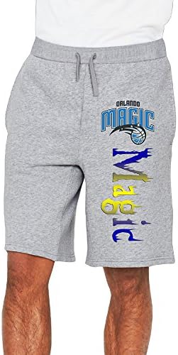 Men's Orlando Magic Cotton Short Sweat Pant Ash US Size XL