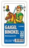 Ravensburger 27062 - Gaigel/Binokel - W�rttembergisches Bild - 2x24 Blatt, glasklares Etui