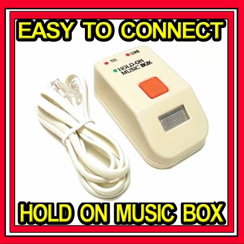 Music On Hold Phone Telephone System Cable Player Home Office PBX Onhold New !!!