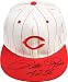 Pete Rose Cincinnati Reds Autographed Baseball Hat with 4256 Inscription
