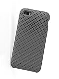 AndMesh iPhone SE ケース メッシュケース | グレー AMMSC501-GRY