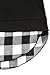 Chelsea - Girls' High Low Layered Plaid Top