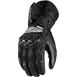 Icon Patrol Waterproof Men's Textile Street Racing Motorcycle Gloves - Black