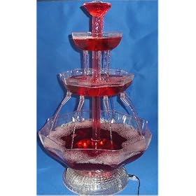 large Cocktail electric punch bowl Fountain