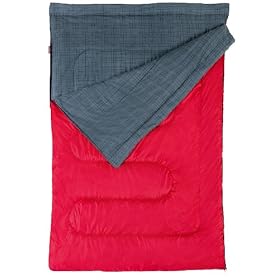 Coleman Pacific - Sac de couchage double - Rouge