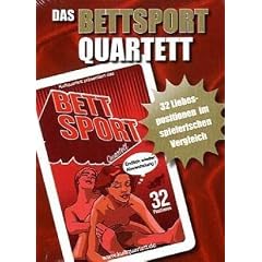 KULTquartett - Das Bettsport-Quartett (Kartenspiel)