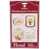 Woodburning Floral Pattern Packet