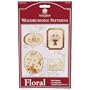 Woodburning Pattern Packet, Floral