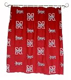 Nebraska Cornhuskers NCAA Shower Curtain (Solid)