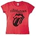 Rolling Stones - Foil Lined Tongue Ladies T-Shirt