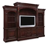 Entertainment Center Unit by Hooker Furniture - Dark Wood (245-70-167R)