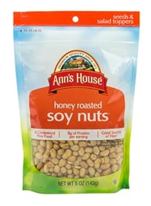 Ann's House of Nuts Soy Nuts Honey Roasted, 5 Ounce (Pack of 6)