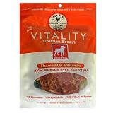 Dogswell Vitality Dog Treats, Chicken, 6-Ounce Red Pouches (Pack of 6)