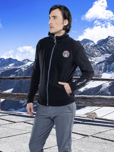 NEBULUS - VESTE EN POLAIRE NORWAYS II - veste d'extérieur pour homme - noir (Q210), S
