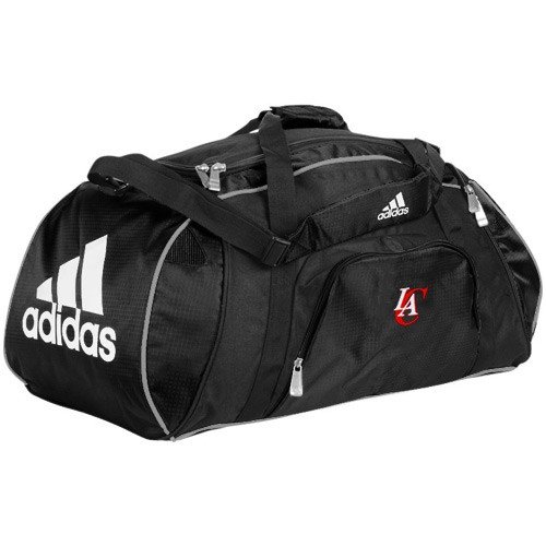 adidas Los Angeles Clippers Black Team Logo Gym Duffel Bag