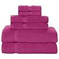 Contemporary Home 6-pc. Towel Set - Classic Cherry