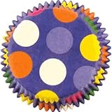 Polka Dot Cupcakes - 50 Dazzling Dots Cupcake Liners