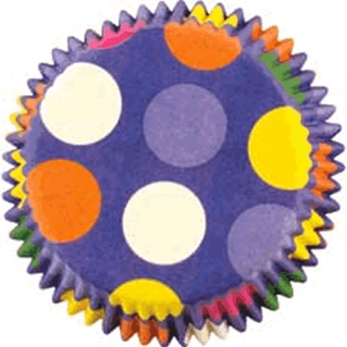 Polka Dot Cupcakes - 50 Dazzling Dots Cupcake Liners by Wilton