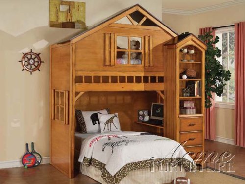 Tree House Loft Bed by Acme