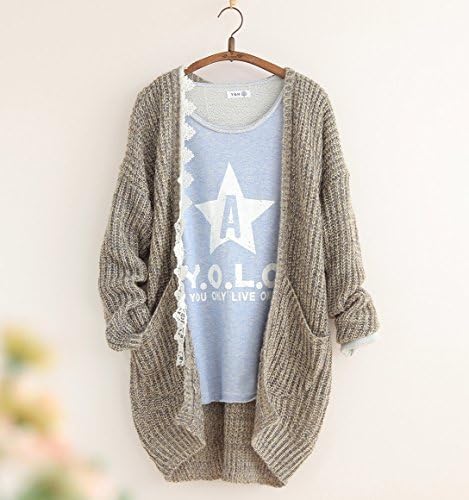 2014 Lace stitching sweaters (camel)