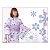松田聖子 仕立て上がりゆかた(白 コスモス)【きもの山喜】