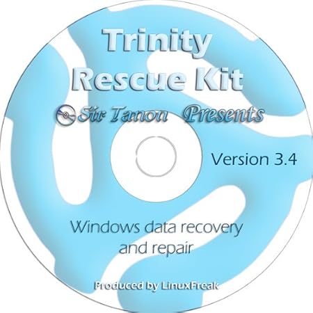 Trinity Rescue Kit 3.4 - Windows Rescue and Data Recovery
