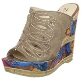 2 Lips Too Womens Tropic Wedge Sandal