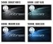 XtremeVision 35W HID Xenon Conversion Kit with Premium Slim Ballast - H3 8000K - Medium Blue - 2 Year Warranty